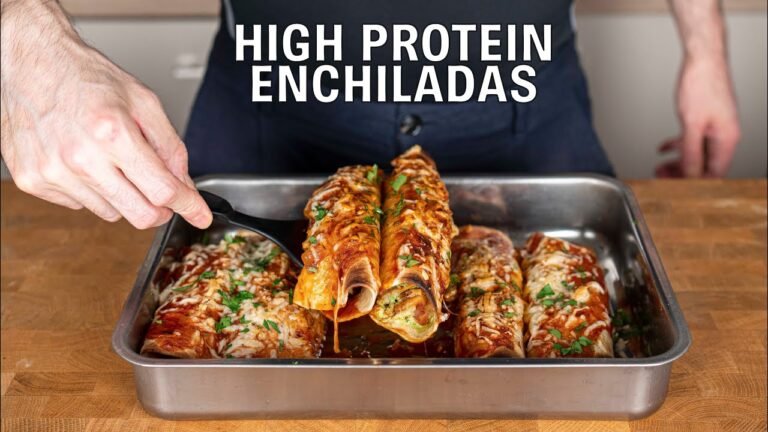 High Protein Enchiladas